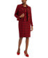 ფოტო #1 პროდუქტის Women's Houndstooth Jacket & Dress Set