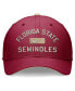 Men's Garnet Florida State Seminoles Primetime Swoosh Flex Hat Бордовый, S/M - фото #4