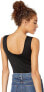 BCBGeneration 171179 Womens Zip Front Sleeveless Bodysuit Black Size Small