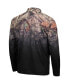 Men's Black Army Black Knights Mossy Oak Fleet II Quarter-Zip Jacket