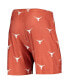 ფოტო #4 პროდუქტის Men's Texas Orange Texas Longhorns Flagship Allover Print Jam Shorts