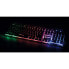 Фото #9 товара Manhattan Keyboard - Gaming - LED light - Metal Base - USB - 12 FN Keys - Black - Retail Box (German layout) - Full-size (100%) - USB - QWERTY - LED - Black