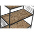 Фото #4 товара Полка Home ESPRIT Чёрный Металл волокно 50 x 25 x 88 cm