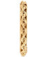 ფოტო #4 პროდუქტის Polished Single Rope Link Stack Band in 10k Gold