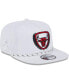 Men's White Chicago Bulls The Golfer Crest Snapback Hat