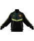 Куртка для трекинга adidas Men's Черно-красная Manchester United x Stone Roses 2023/24 Urban Purist Woven Full-Zip Черный, L - фото #2