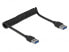 Delock 85348 - 1.2 m - USB A - USB A - USB 3.2 Gen 1 (3.1 Gen 1) - 5000 Mbit/s - Black