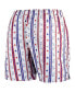 Men's White Peanuts Home of the Free Shorts