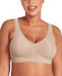 Comfort Revolution ComfortFlex Fit Seamless 2-ply Wireless Bra 3484