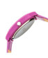 Фото #2 товара Часы Crayo Vivid Fuchsia Leatherette Strap 36mm