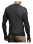ფოტო #2 პროდუქტის Men's LN1645 Knit Pullover Size XL, Anthracite