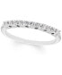 ფოტო #1 პროდუქტის Diamond Band (1/4 ct. t.w.) in 14k White Gold