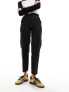 Dickies phoenix cropped trousers in black