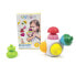 Фото #2 товара LALABOOM Educational Cube And Beads 9 Pieces