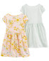 Toddler 2-Pack Cotton Dresses 2T