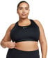 ფოტო #1 პროდუქტის Plus Size Active Medium-Support Padded Logo Sports Bra