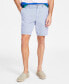 ფოტო #1 პროდუქტის Men's 8.5" Cotton Seersucker Shorts