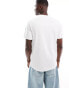 ASOS DESIGN Premium heavyweight crew neck t-shirt 300gsm in white Белый, 4XL - Chest 54-56 - фото #11