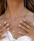 ფოტო #2 პროდუქტის Crystal Chain Star Necklace