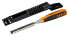 Фото #2 товара Bahco 424P-18, Paring chisel, Chisel edge, Steel, Black, Orange, Rubber, Non-slip grip