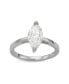 Moissanite Marquise Solitaire Ring (1 3/4 ct. t.w. Diamond Equivalent) in Sterling Silver
