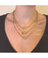 ფოტო #2 პროდუქტის 18K Gold Plated Chain - Elaine Necklace 16" For Women