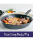 Фото #3 товара Advanced Home Hard-Anodized Nonstick 12.75" Skillet