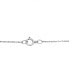 ფოტო #4 პროდუქტის Diamond Cross 18" Pendant Necklace (1/4 ct. t.w.) in 10k White Gold