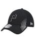 ფოტო #1 პროდუქტის Men's Black Pittsburgh Pirates Active Dash Mark 39THIRTY Flex Hat