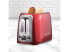 Brentwood TS-292R Red and Stainless Steel 2 Slice Cool Touch Toaster