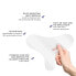Фото #6 товара 8-Piece Reusable Silicone Anti-Wrinkle Pad Set, Includes Cleavage Chest Pad Neck Plaster Eye Patches to Prevent and Eliminate Wrinkles