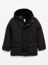 Фото #2 товара Hooded Zip-Front Water-Resistant Jacket for Boys