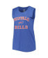 Фото #2 товара Women's Heather Royal Buffalo Bills Plus Size Tank Top