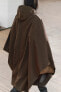 WATER-REPELLENT OVERSIZED CAPE ZW COLLECTION