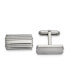 ფოტო #2 პროდუქტის Stainless Steel Polished Cufflinks