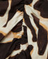 ფოტო #3 პროდუქტის Women's Animal-Print Draped Skirt