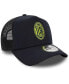 ფოტო #3 პროდუქტის Men's Navy AC Milan Essential 9FORTY Trucker Adjustable Hat