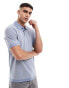 Фото #1 товара Jack & Jones Premium colour block pique polo in blue