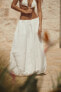 Фото #9 товара Объемная юбка миди из нейлона ZARA