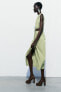 Фото #3 товара Платье cut out с пряжкой ZARA