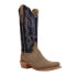 R. Watson Boots Boar Cafe Embroidered Narrow Square Toe Cowboy Womens Blue, Bro