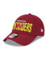 Men's Burgundy Washington Commanders 2023 NFL Draft 9FORTY Adjustable Hat