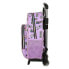 Школьный рюкзак с колесиками Monster High Best boos Лиловый 28 x 34 x 10 cm
