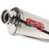 GPR EXHAUST SYSTEMS Trioval HP 2 Enduro 06-09 homologated slip on muffler Glossy Silver / Glossy Silver, Homologated - фото #3