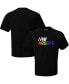 Фото #1 товара Men's Black NASCAR Pride T-shirt