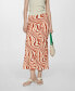 ფოტო #1 პროდუქტის Women's Printed Long Skirt