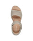 Фото #4 товара Women's Teline Round Toe Flat Casual Sandals