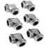 Фото #1 товара Raijintek Pelias D160906, 16mm, 90 Grad Adapter - 6er-Pack, silber