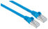 Фото #6 товара Intellinet Network Patch Cable - Cat6 - 30m - Blue - Copper - S/FTP - LSOH / LSZH - PVC - RJ45 - Gold Plated Contacts - Snagless - Booted - Lifetime Warranty - Polybag - 30 m - Cat6 - S/FTP (S-STP) - RJ-45 - RJ-45