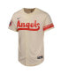 Фото #1 товара Nike Big Boys and Girls Cream Los Angeles Angels City Connect Limited Jersey